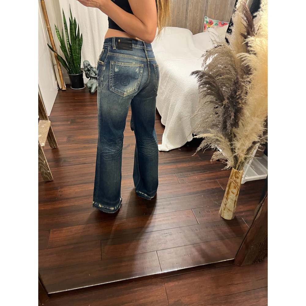 R13 The Jane wide leg jeans